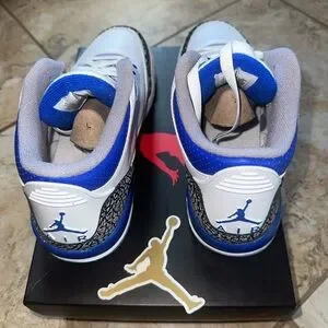 Size 7 - Air Jordan 3 Retro Racer Blue (GS) Basketball Jordan | Shoes | Size 7 Air Jordan 3 Retro Racer Blue Gs  main image 3